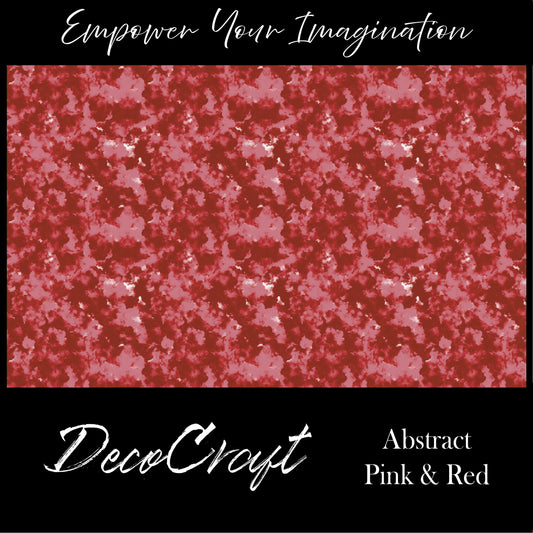 DecoCraft - Valentine's Day - Abstract Pink & Red