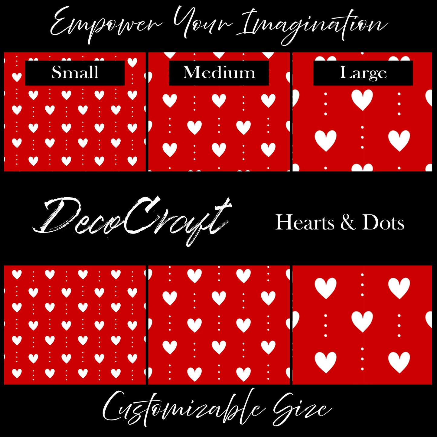 DecoCraft - Valentine's Day - Hearts & Dots