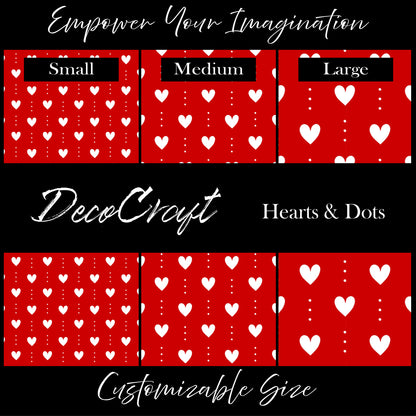 DecoCraft - Valentine's Day - Hearts & Dots