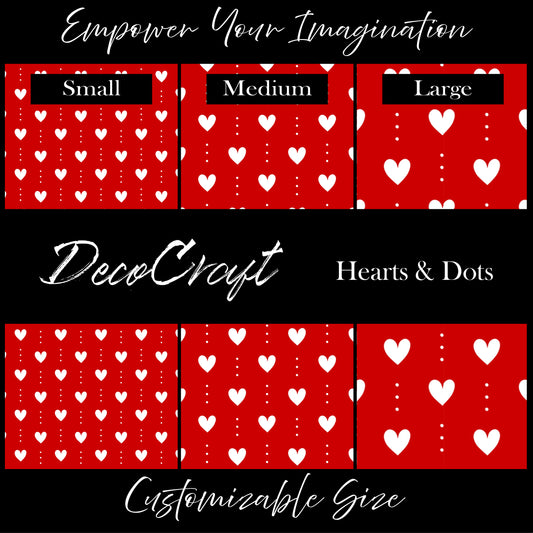 DecoCraft - Valentine's Day - Hearts & Dots