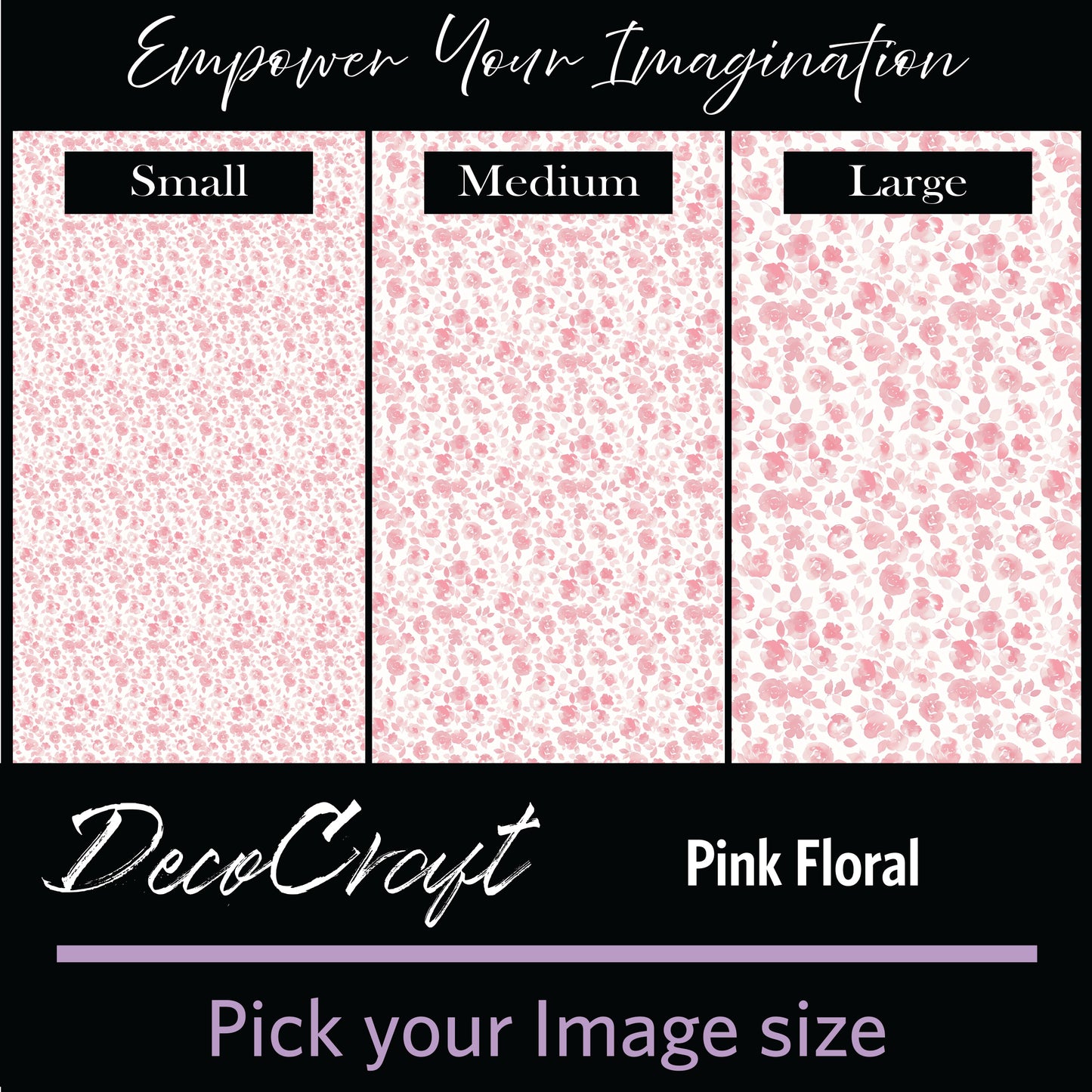 DecoCraft - Baby - Watercolor Pink Floral