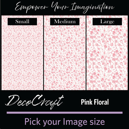 DecoCraft - Baby - Watercolor Pink Floral