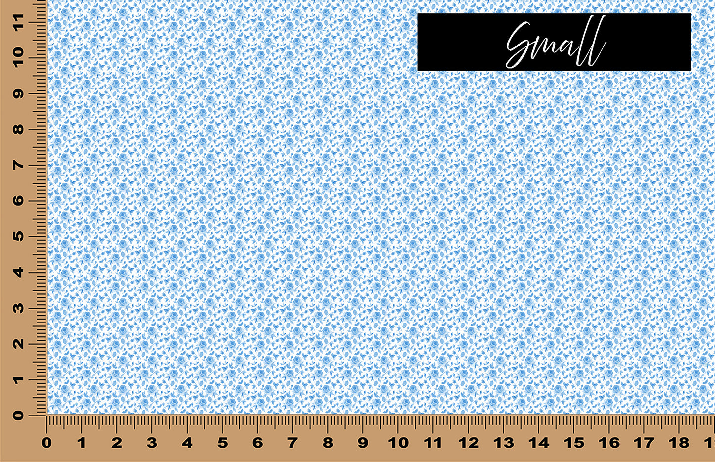 DecoCraft - Baby - Watercolor Blue Floral