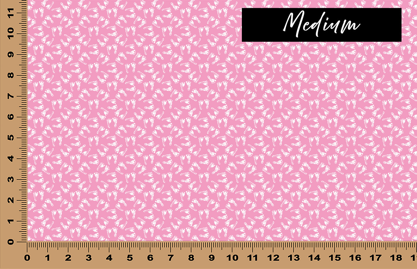 DecoCraft - Baby - Baby Feet - Pink