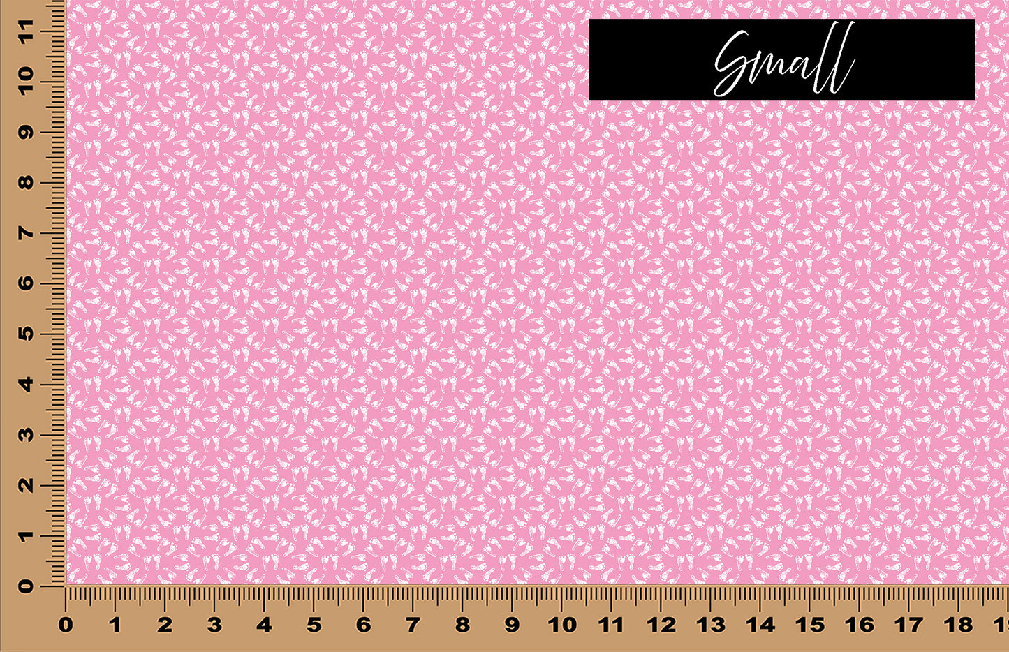 DecoCraft - Baby - Baby Feet - Pink