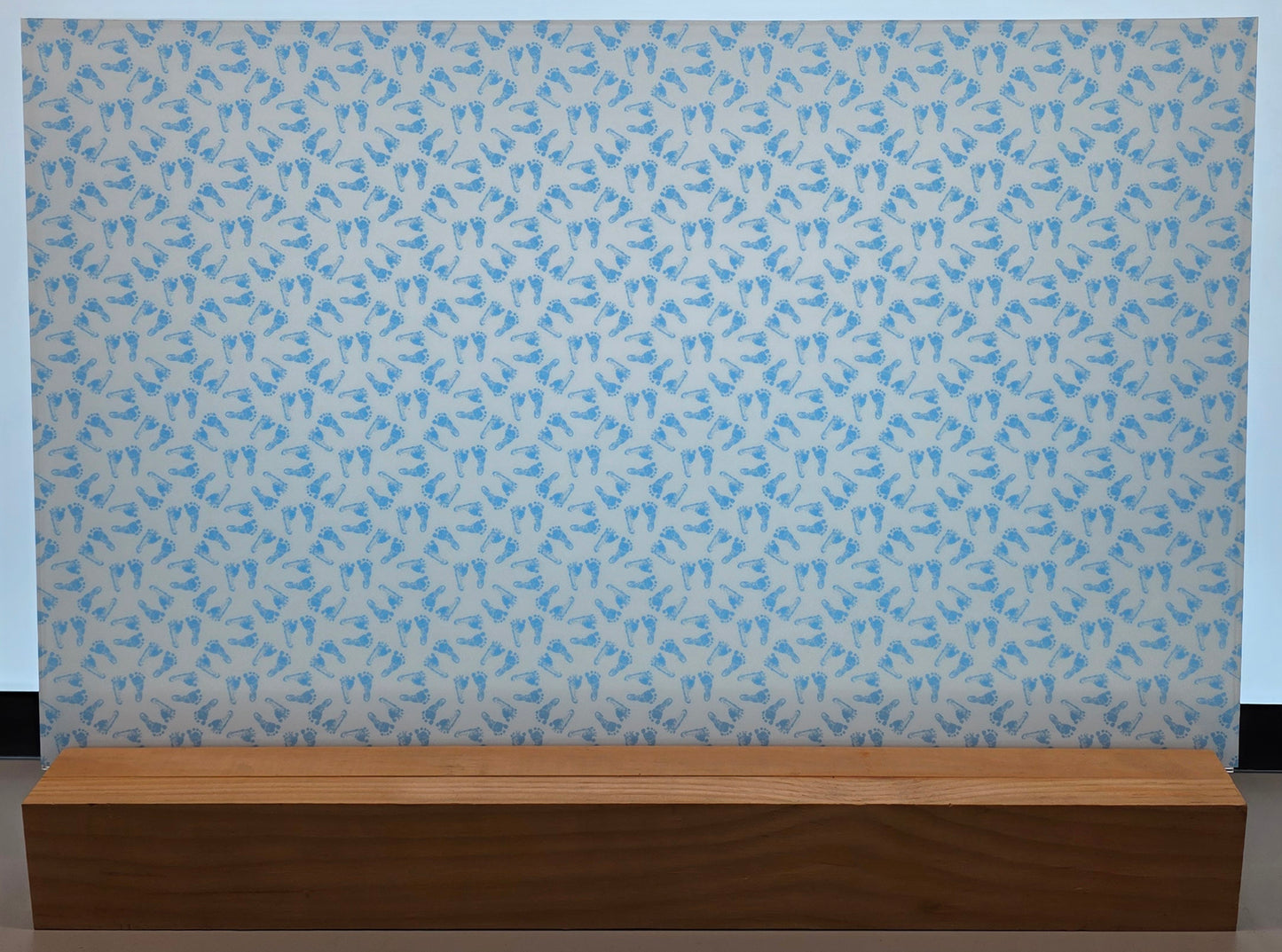 DecoCraft - Baby - More Baby Feet - Blue