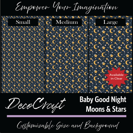 DecoCraft - Baby - Good Night Moon & Stars