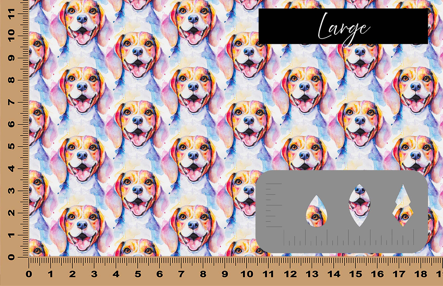 DecoCraft - Cherokee Rose - Style Sheet - Watercolor Beagle