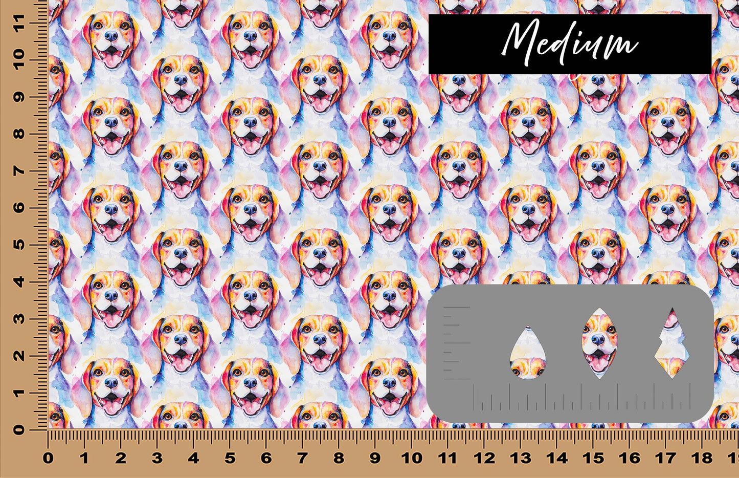 DecoCraft - Cherokee Rose - Style Sheet - Watercolor Beagle