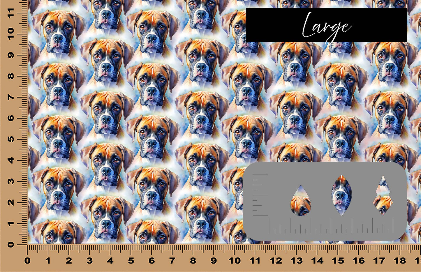 DecoCraft - Cherokee Rose - Style Sheet - Watercolor Boxer