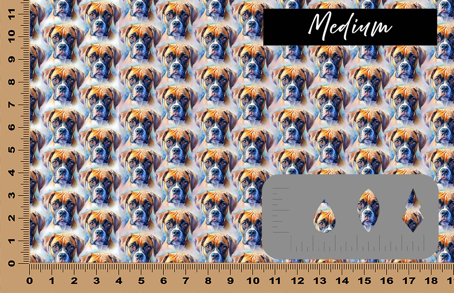 DecoCraft - Cherokee Rose - Style Sheet - Watercolor Boxer