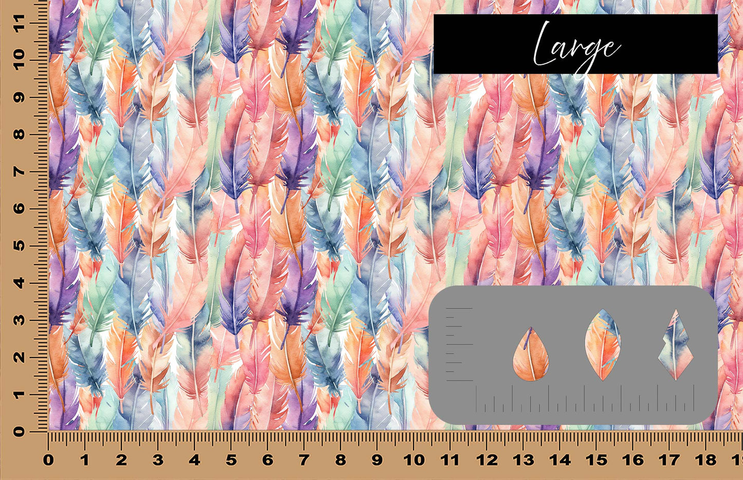 DecoCraft - Cherokee Rose - Style Sheet - Feathers