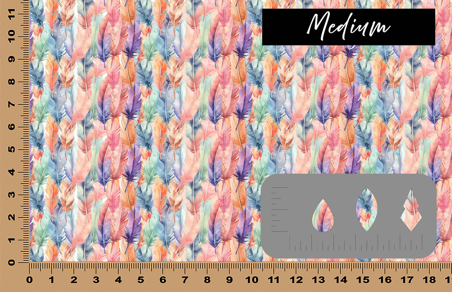 DecoCraft - Cherokee Rose - Style Sheet - Feathers