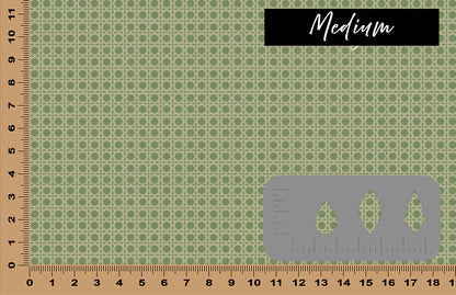 DecoCraft - Cherokee Rose - Style Sheet - Rattan Green