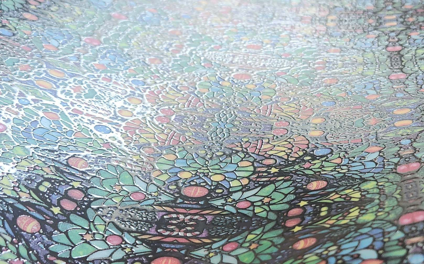 DecoCraft - Elevated Textures - Realistic Stained Glass - More Christmas Trees