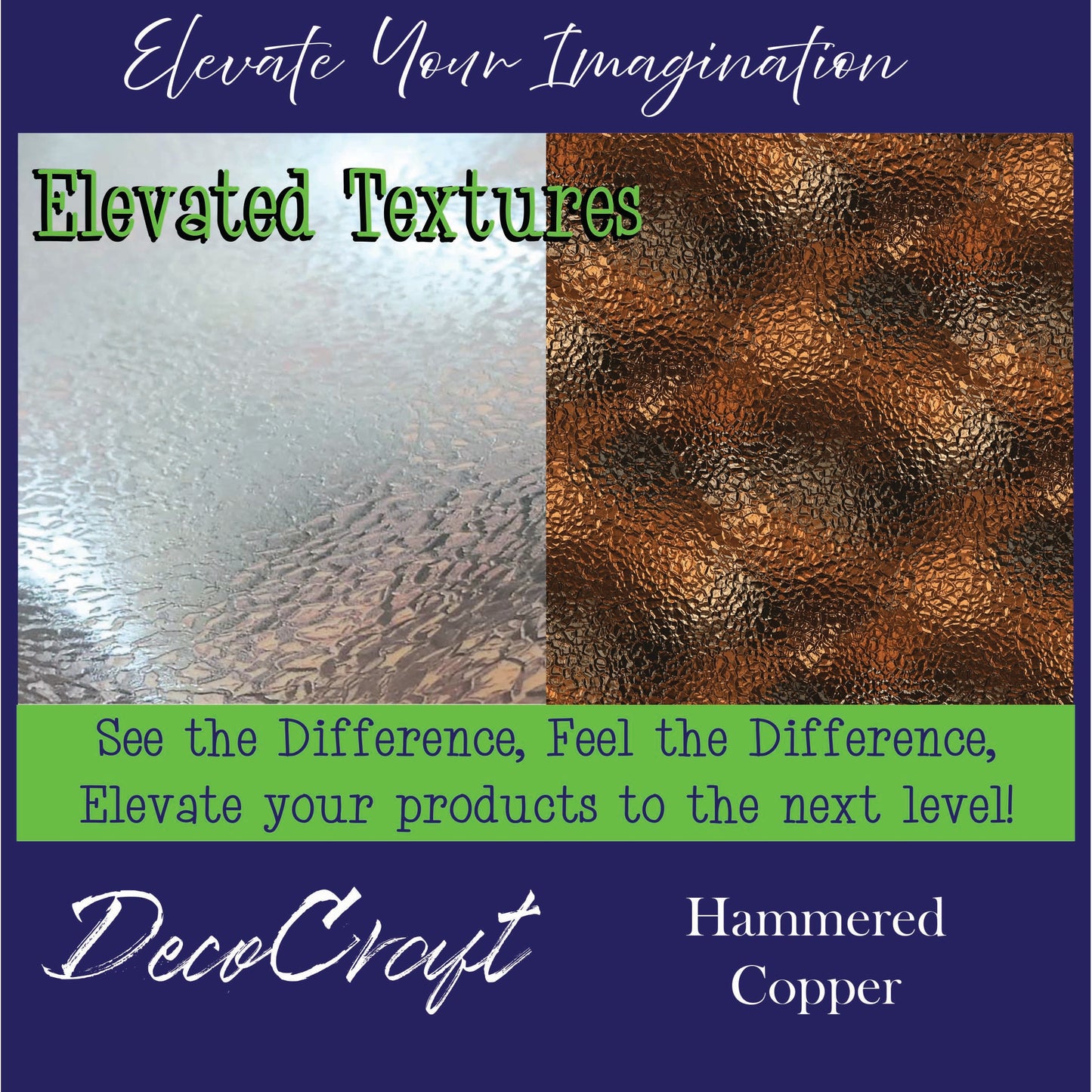 DecoCraft - Elevated Textures - Hammered Copper