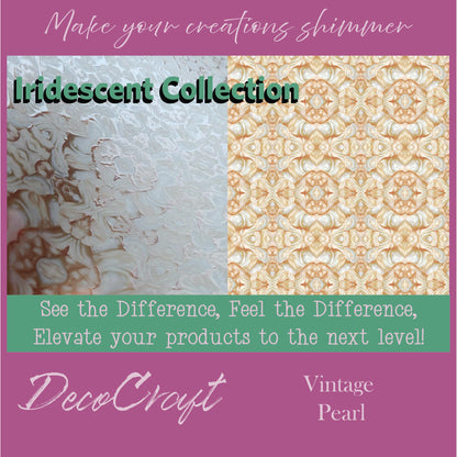 DecoCraft - Iridescent Collection - Vintage Pearl