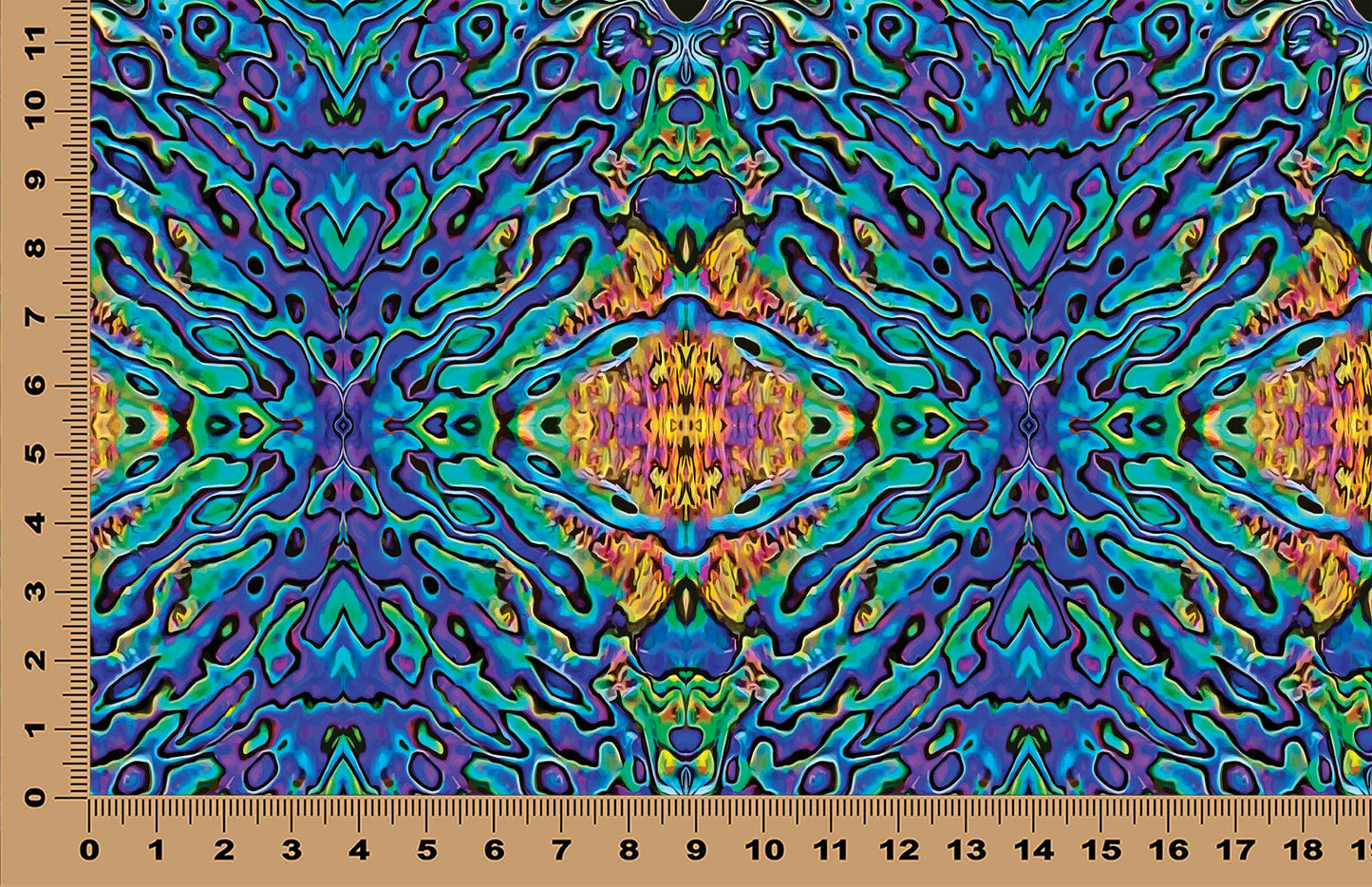 DecoCraft - Iridescent Collection - Abalone Blue