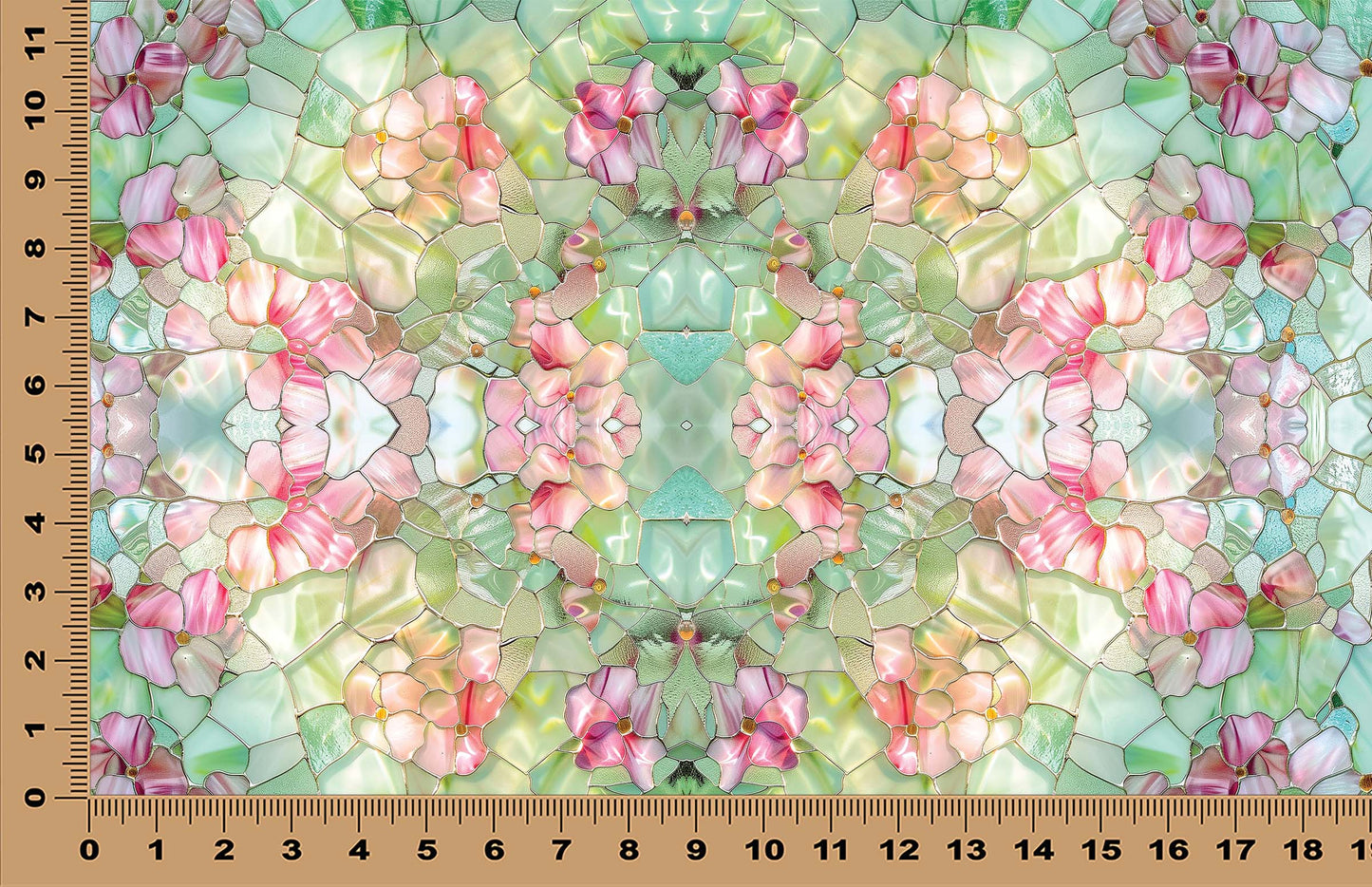 DecoCraft - Iridescent Collection - Stained Glass - Pastel