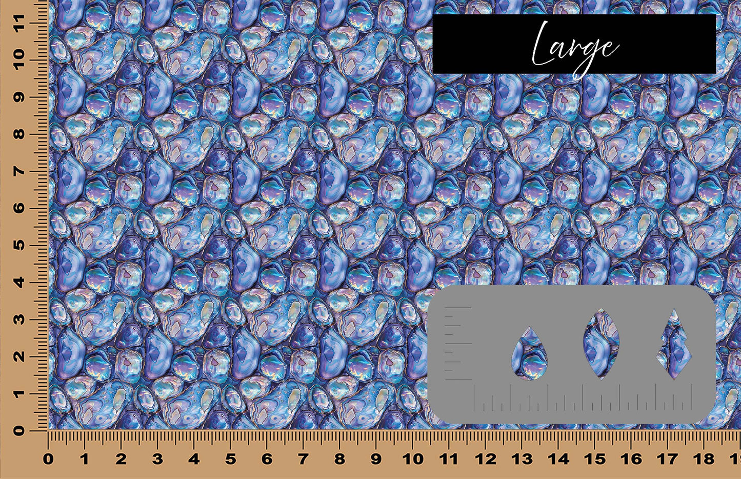 DecoCraft - Iridescent Collection - Iridescent Abalone