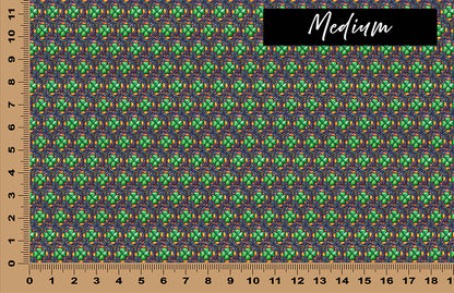 DecoCraft - Cherokee Rose - Style Sheet - Realistic Stained Glass - More Lucky Shamrocks