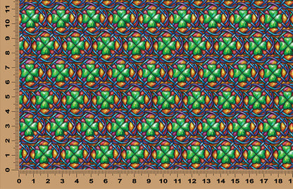 DecoCraft - Cherokee Rose - Style Sheet - Realistic Stained Glass - More Lucky Shamrocks