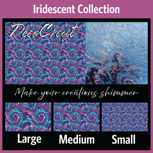 DecoCraft - Iridescent Collection - Electric Wurl - Purple