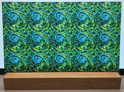 DecoCraft - Iridescent Collection - Electric Wurl - Green