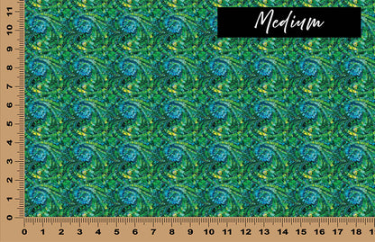 DecoCraft - Iridescent Collection - Electric Wurl - Green