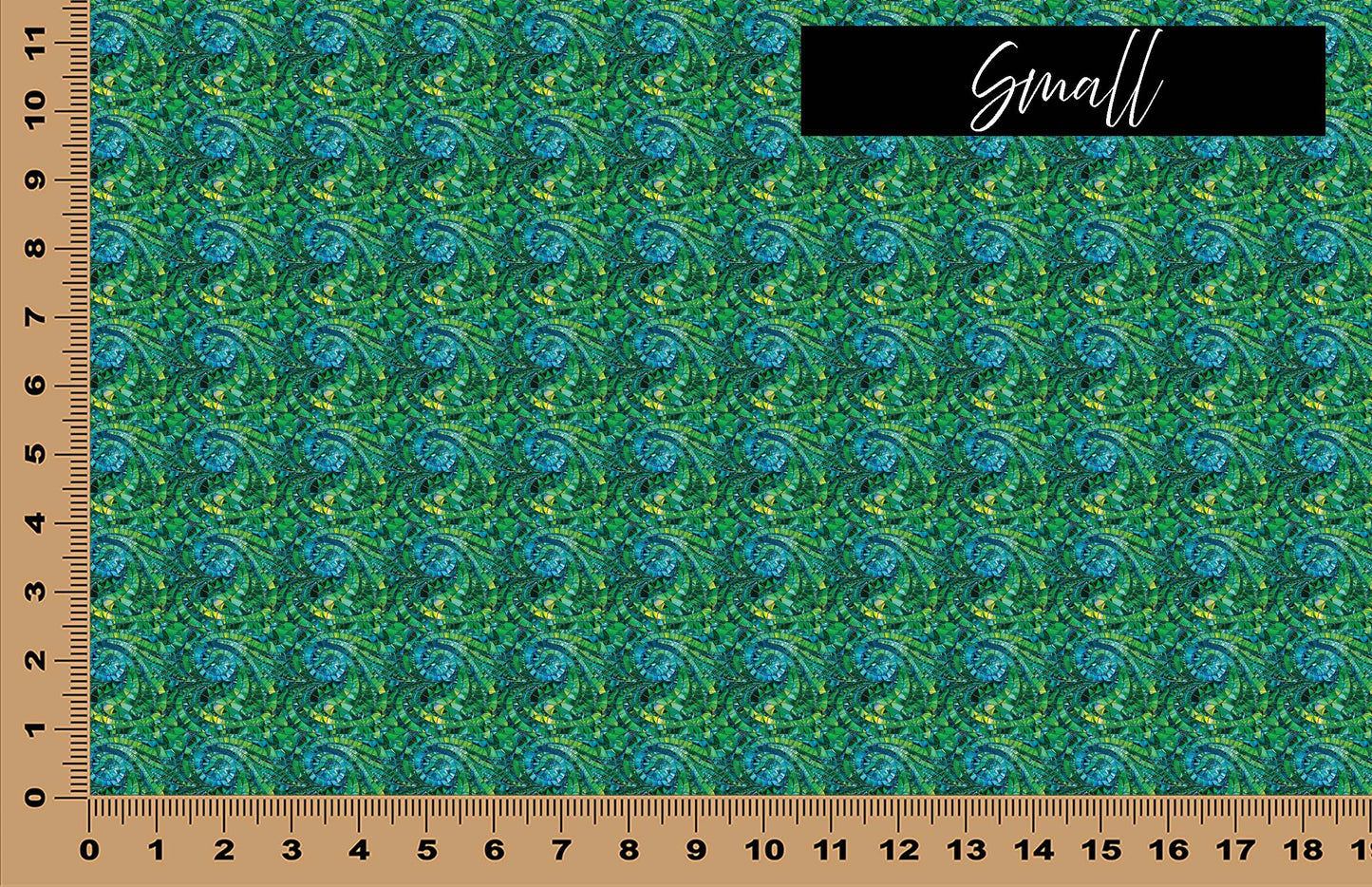 DecoCraft - Iridescent Collection - Electric Wurl - Green