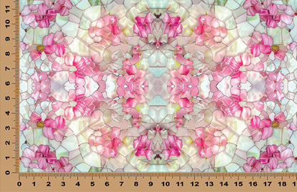 DecoCraft - Iridescent Collection - Stained Glass - Pastel Cream