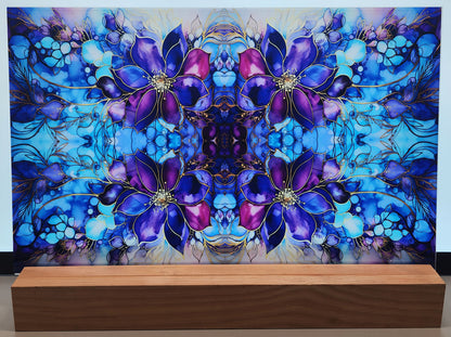 DecoCraft - Iridescent Collection - Enchanted Indigo Petals