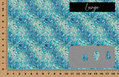 DecoCraft - Iridescent Collection - Sparkling Tides - Ocean Wave Glitter