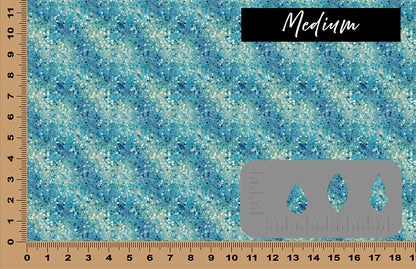 DecoCraft - Iridescent Collection - Sparkling Tides - Ocean Wave Glitter
