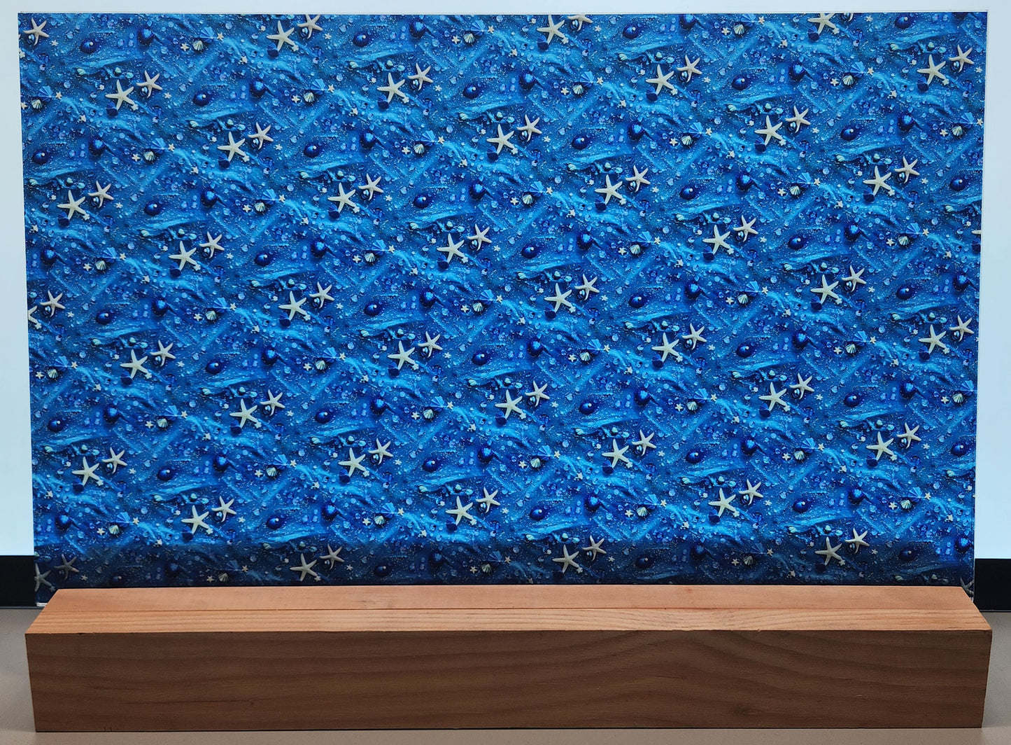 DecoCraft - Iridescent Collection - Sparkling Tides - Stars and Sand