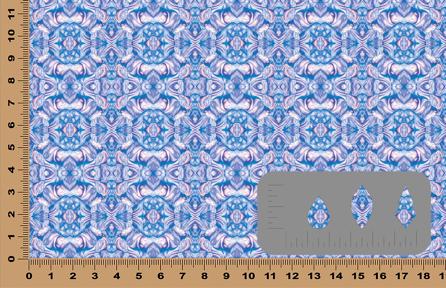 DecoCraft - Iridescent Collection - Vintage Pearl - Blue