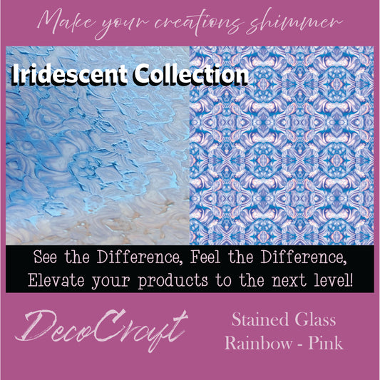 DecoCraft - Iridescent Collection - Vintage Pearl - Blue