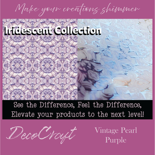 DecoCraft - Iridescent Collection - Vintage Pearl - Purple