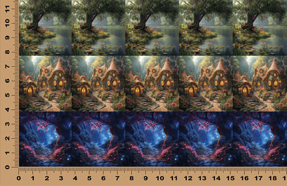 DecoCraft - Scenic Tiles Series - Enchanted Grove