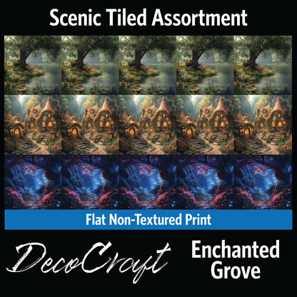 DecoCraft - Scenic Tiles Series - Enchanted Grove
