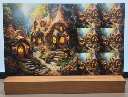 DecoCraft - Scenic Tiles Series - Enchanted Grove - Gnome Village