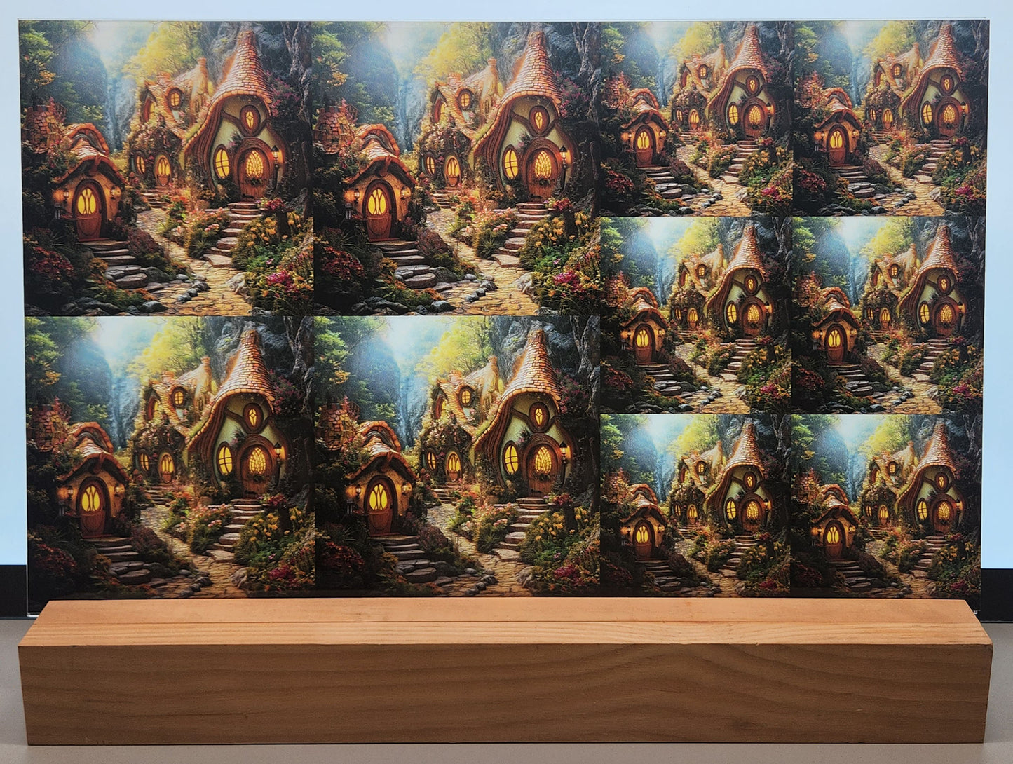 DecoCraft - Scenic Tiles Series - Enchanted Grove - Gnome Village