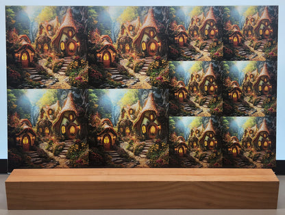 DecoCraft - Scenic Tiles Series - Enchanted Grove - Gnome Village