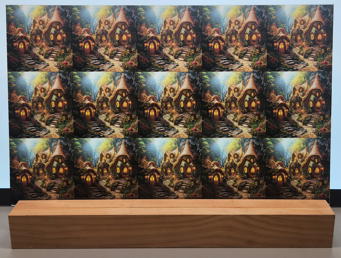 DecoCraft - Scenic Tiles Series - Enchanted Grove - Gnome Village