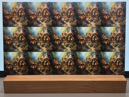 DecoCraft - Scenic Tiles Series - Enchanted Grove - Gnome Village