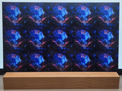 DecoCraft - Scenic Tiles Series - Enchanted Grove - Nighttime