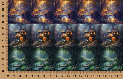 DecoCraft - Scenic Tiles Series - Whimsical Hallow