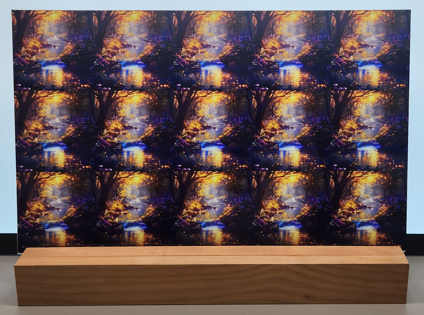 DecoCraft - Scenic Tiles Series - Whimsical Hallow - Golden Waters