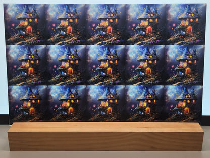 DecoCraft - Scenic Tiles Series - Whimsical Hallow - Fairy Cottage