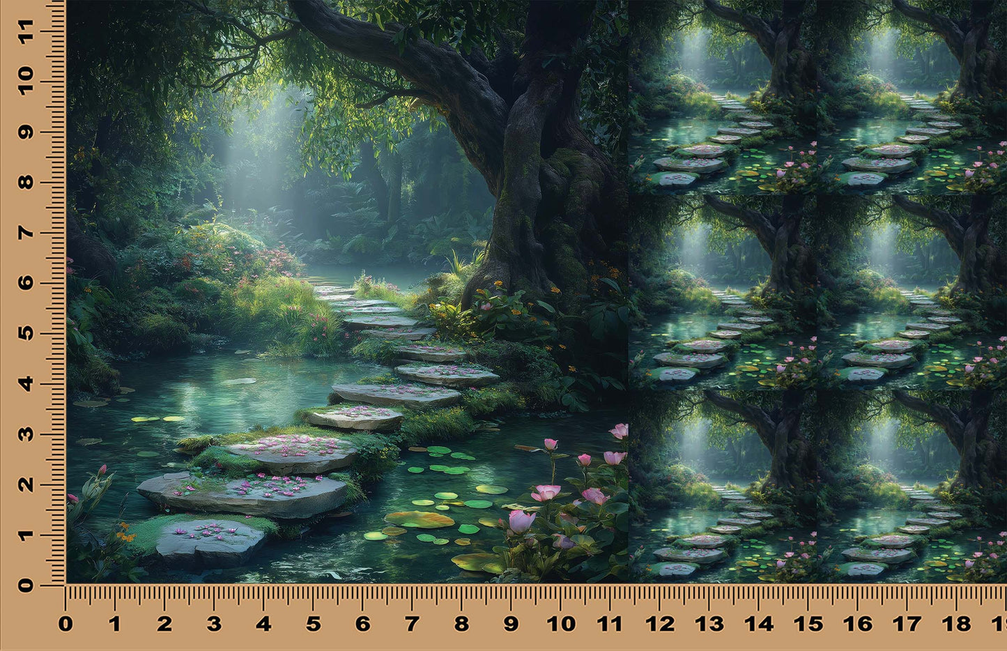 DecoCraft - Scenic Tiles Series - Whimsical Hallow - Forest Hideaway